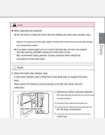 toyota townace 2018 2019 & 2020 owners manual in english